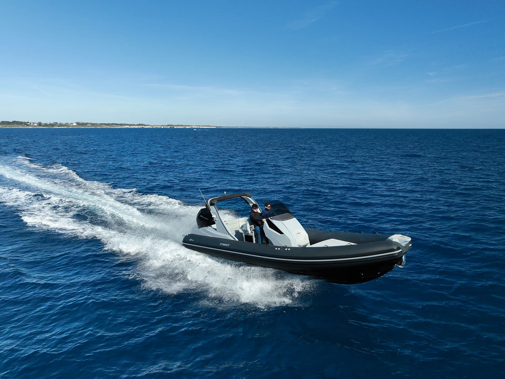 Luxury RIB rental in Marina Greenwich, Altea